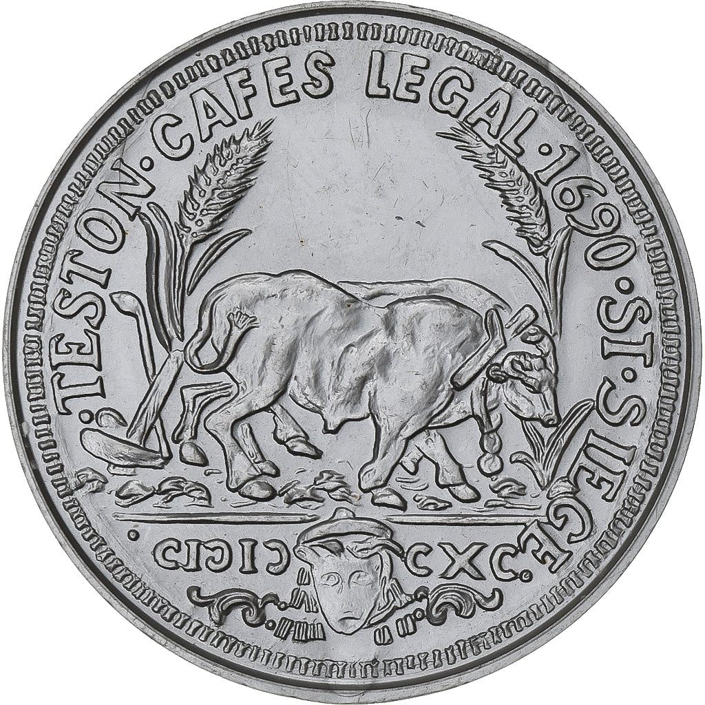 Frankrijk, Token, Cafés Legal, Teston St.Siège, Plastic, UNC-