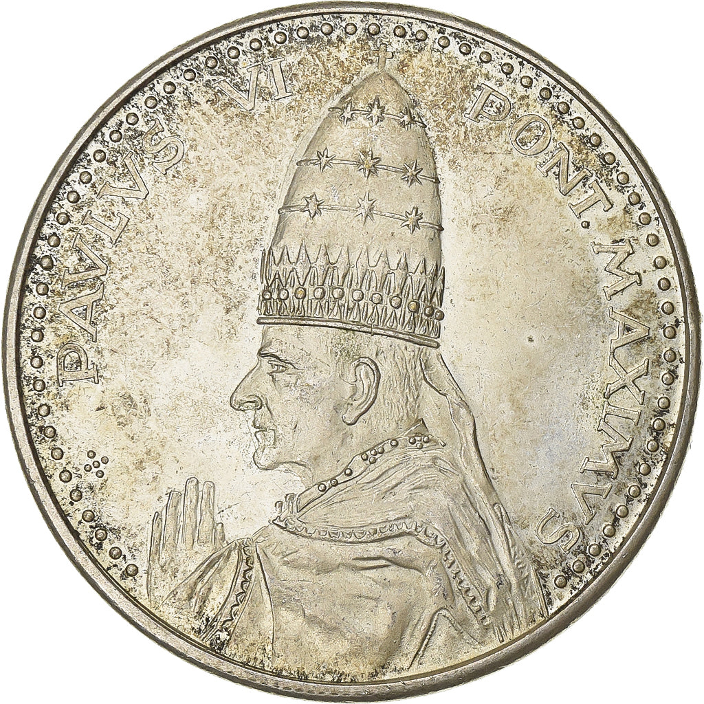 PAŃSTWO WATYKAŃSKIE, medal, Paul VI, Rome, Année Sainte, 1975, Miedź
