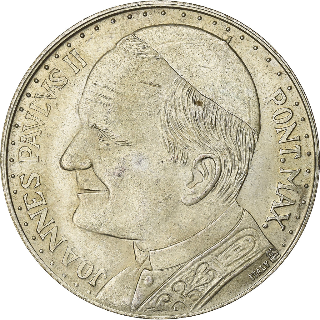 CIUDAD DEL VATICANO, medalla, Jean-Paul II, Madonna di Czestochowa, Bronce