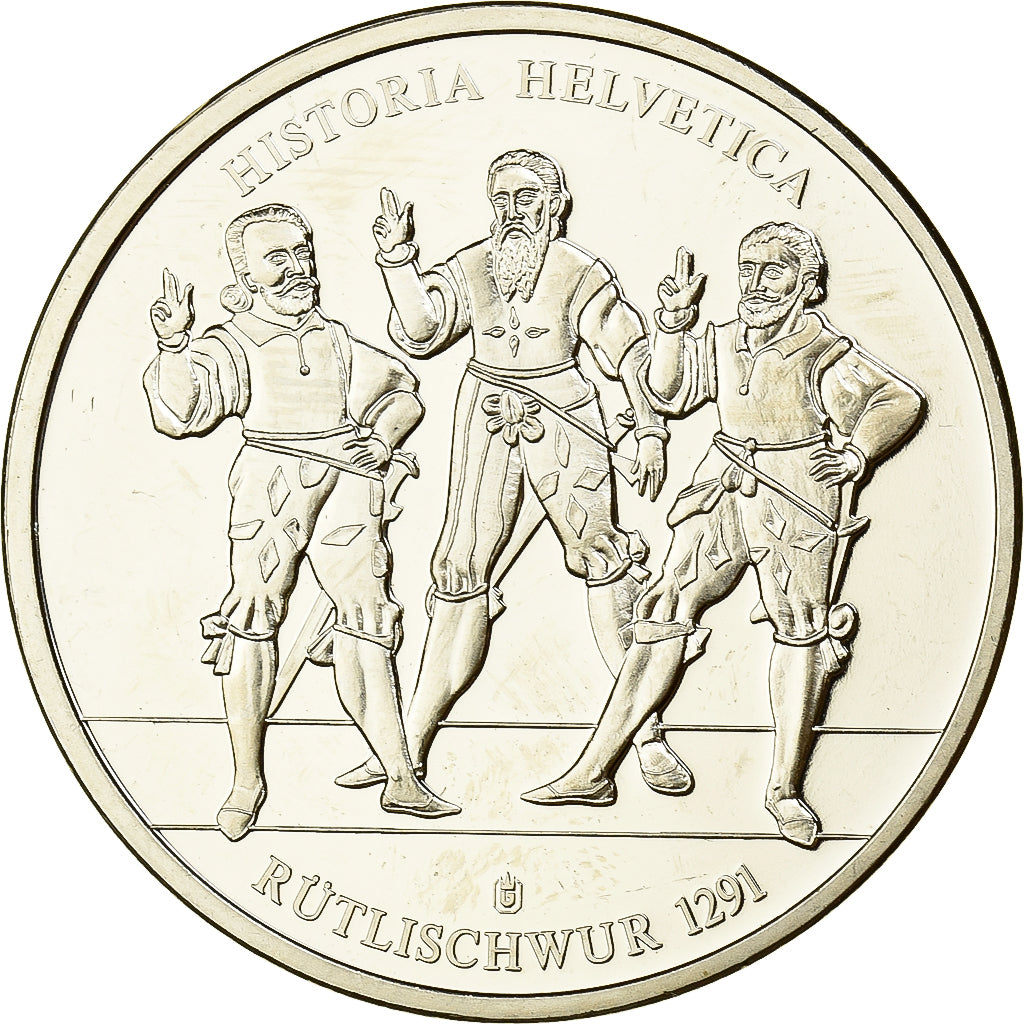 Switzerland, Medal, Rütlischwur, 2006, Copper-nickel, AU(55-58)