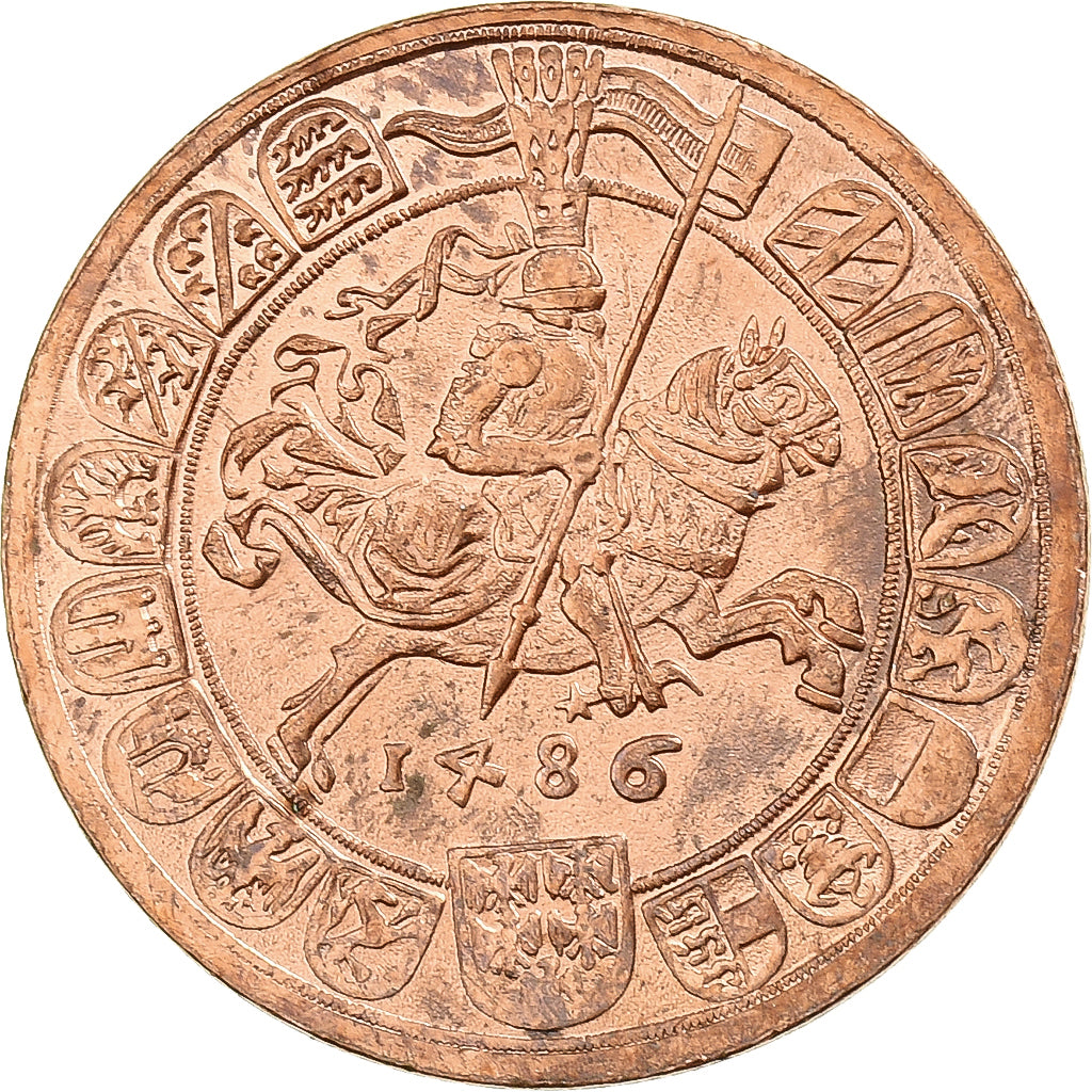 Austria, Token, Reproduction, Guldiner, Thaler de Sigismond du Tyrol, 1986