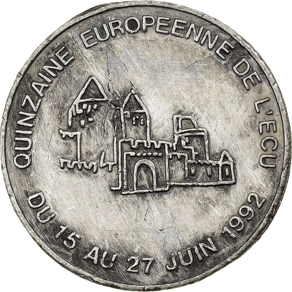 Frankrijk, Ecu, CARCASSONNE, 1992, n.v.t., ZF