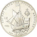 Russland, Medaille, 250th Anniversary of the Discovery of Russian America - Boat