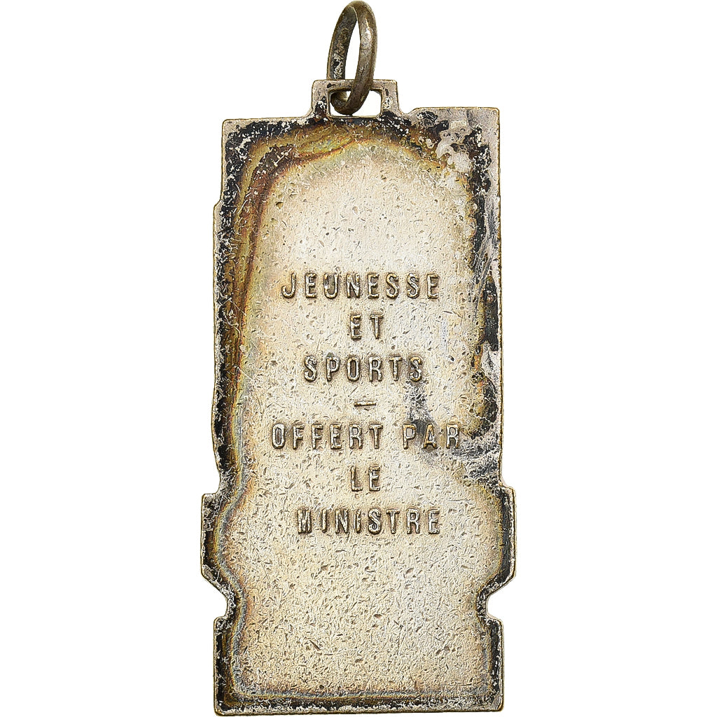 Frankrijk, Medaille, Jeunesse et Sport, Offert par le Ministre, Silvered bronze
