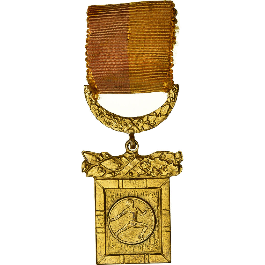 Spain, Medal, VIème Corrida San Silvestre, 1968, Gilt Metal, EF(40-45)
