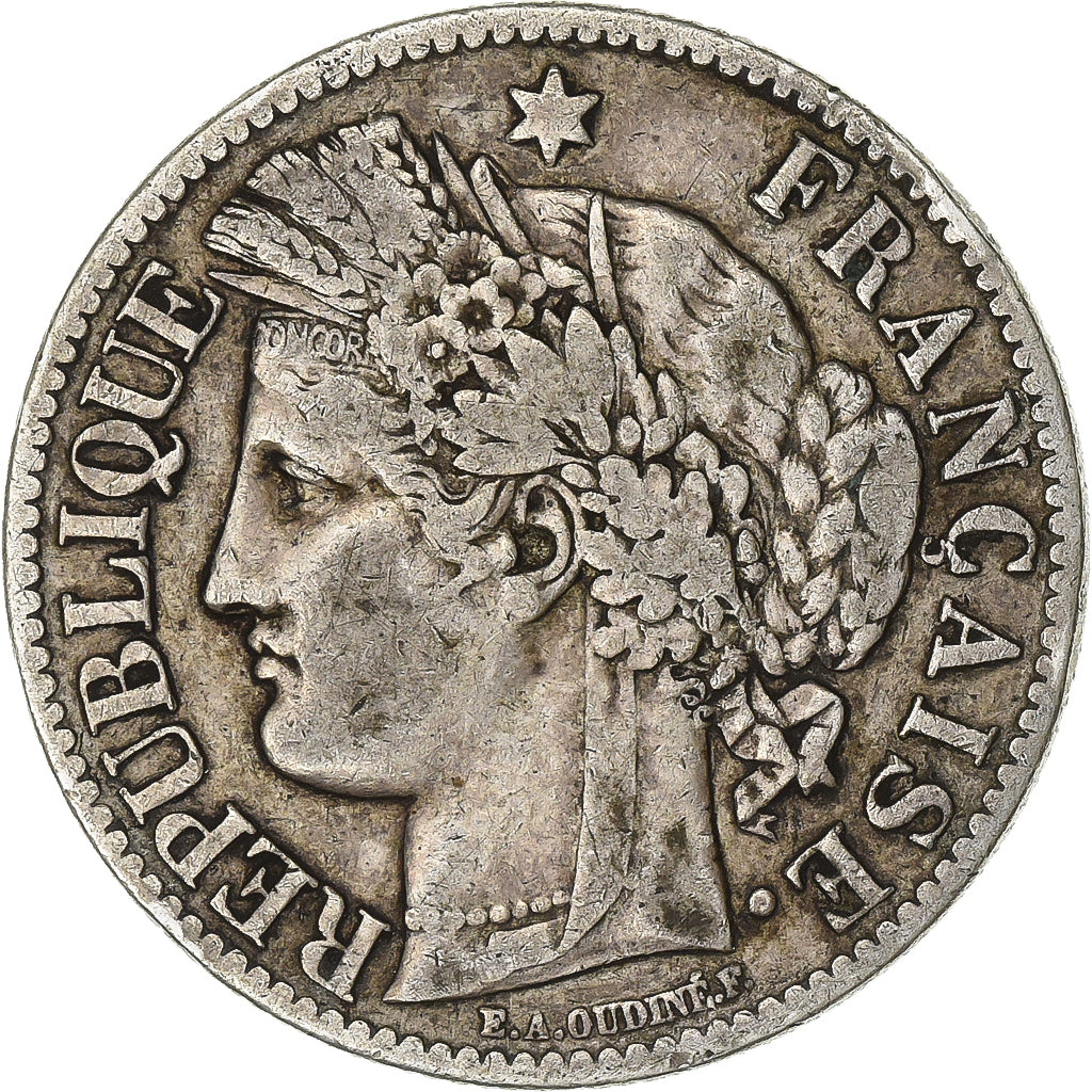 Frankreich, 2 Francs, Cérès, 1895, Paris, Silber, S+, Gadoury:530a, KM:817.1