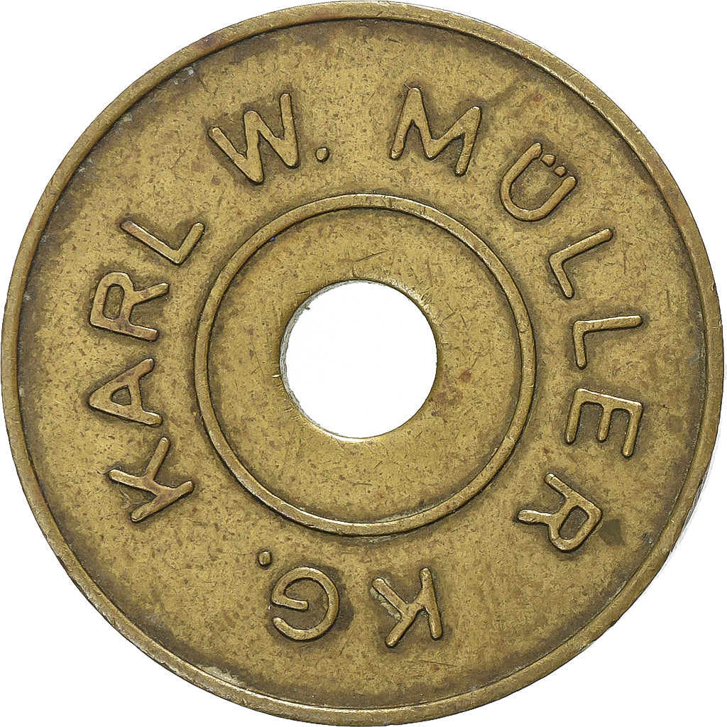 Deutschland, betaalpenning, KWM, Münzprüfer, Braunschweig, Métal, SS