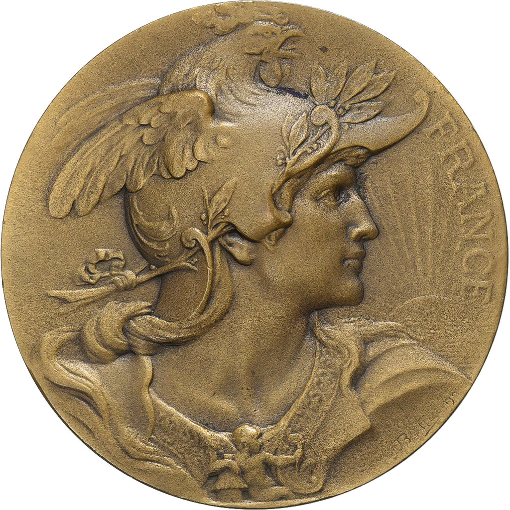 Francia, medaglia, Comité Centrale des Chambres Syndicales, Bronzo, Bottée