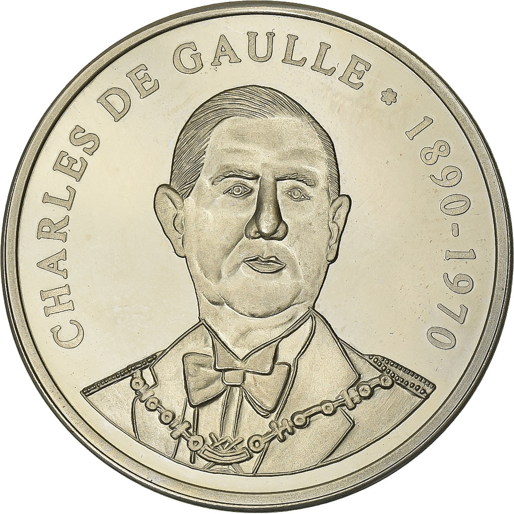 France, Medal, Les Présidents de la République, Charles De Gaulle, Silver