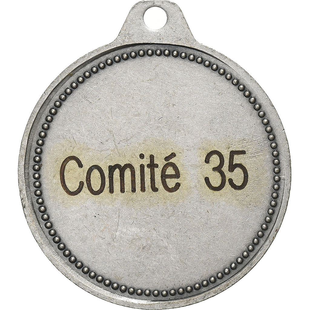 Francja, medal, Basket-Ball, Comité d'Ille-et-Vilaine, Métal, AU(55-58)