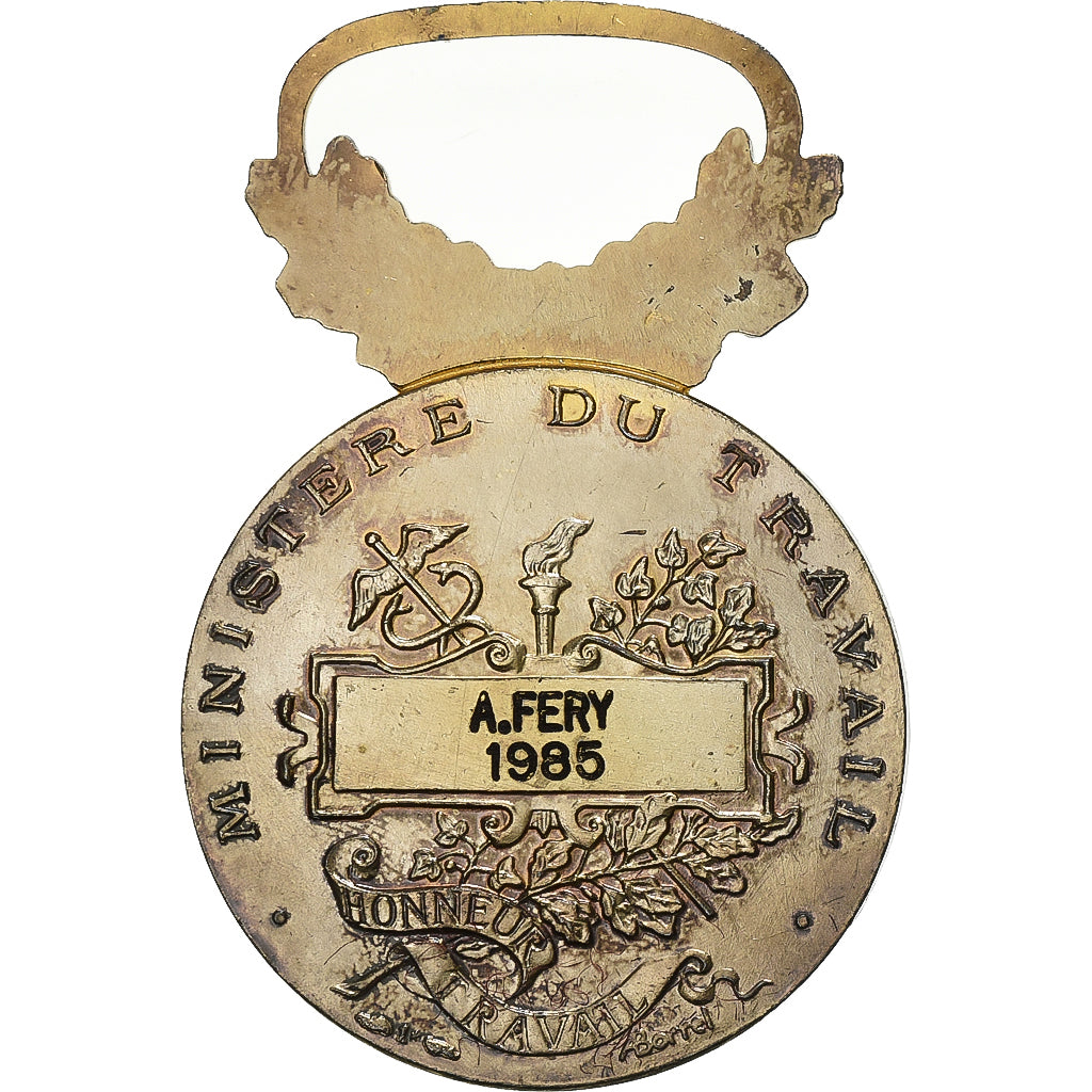 Francja, Médaille d'honneur du travail, medal, 1985, Bardzo dobra jakość