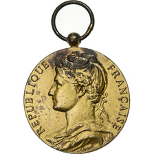 França, Médaille d'honneur du travail, medalha, 1980, Qualidade Muito Boa