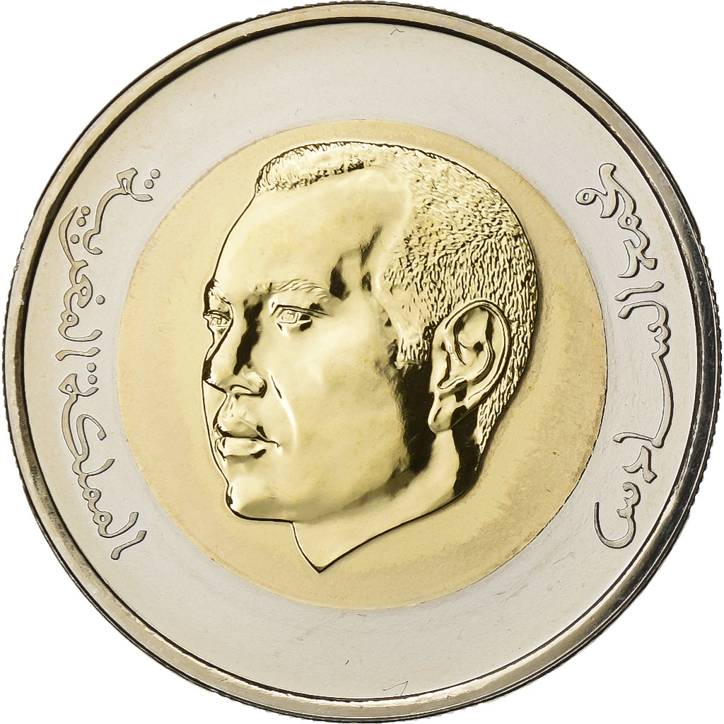 Marocco, Mohammed VI, 5 Dirhams, 2011/AH1432, Paris, Bi-metallico, FDC, KM:140