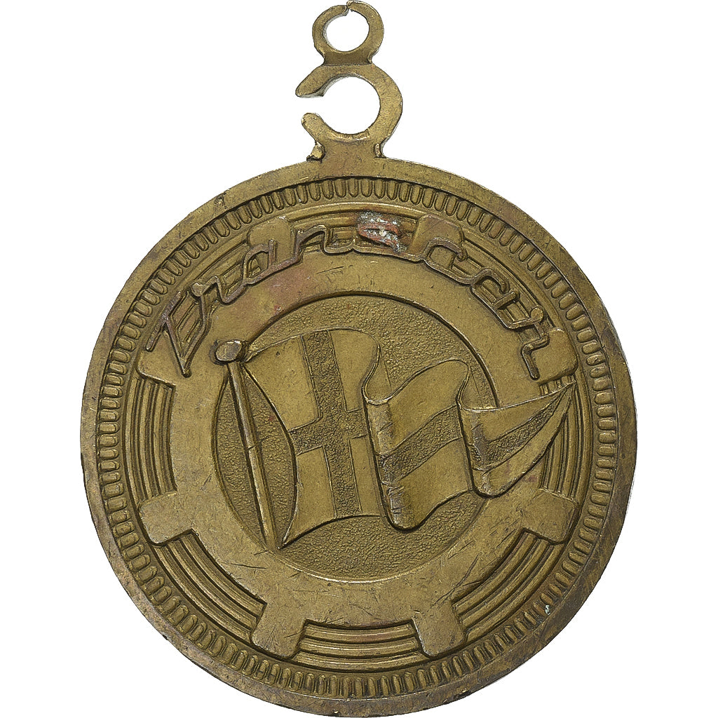 Francja, medal, Société Transcar, Mosiądz, EF(40-45)