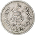 Tunisië, Ali Bey, 50 Centimes, 1891, Paris, Zilver, FR+, KM:223