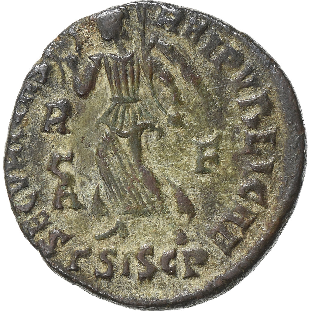 Valens, Nummus, Siscia, Cuivre, TTB, RIC:7