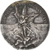 Frankrijk, Token, Sanctus Michael Archangelus, Silvered bronze, ZF
