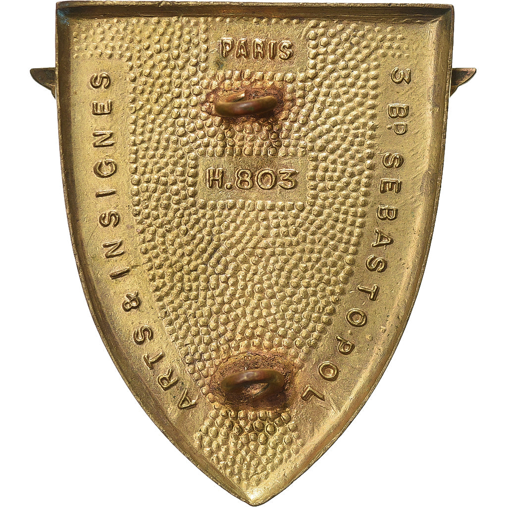 França, medalha, Forces Françaises en Allemagne, Metal Base, EF(40-45)