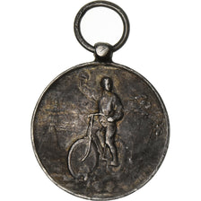 France, Medal, Course Vélocipèdes, Silvered Metal, EF(40-45)