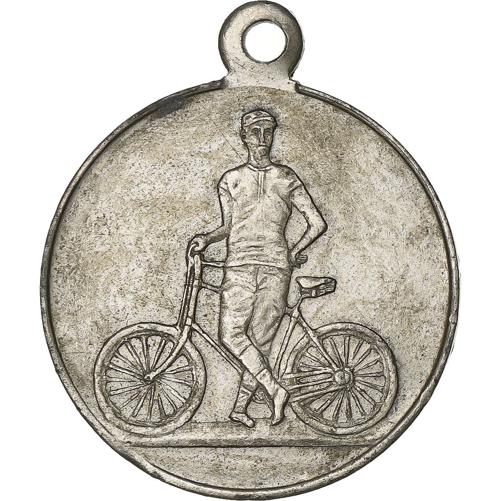 Francia, medalla, Course Vélocipèdes, Plata, MBC