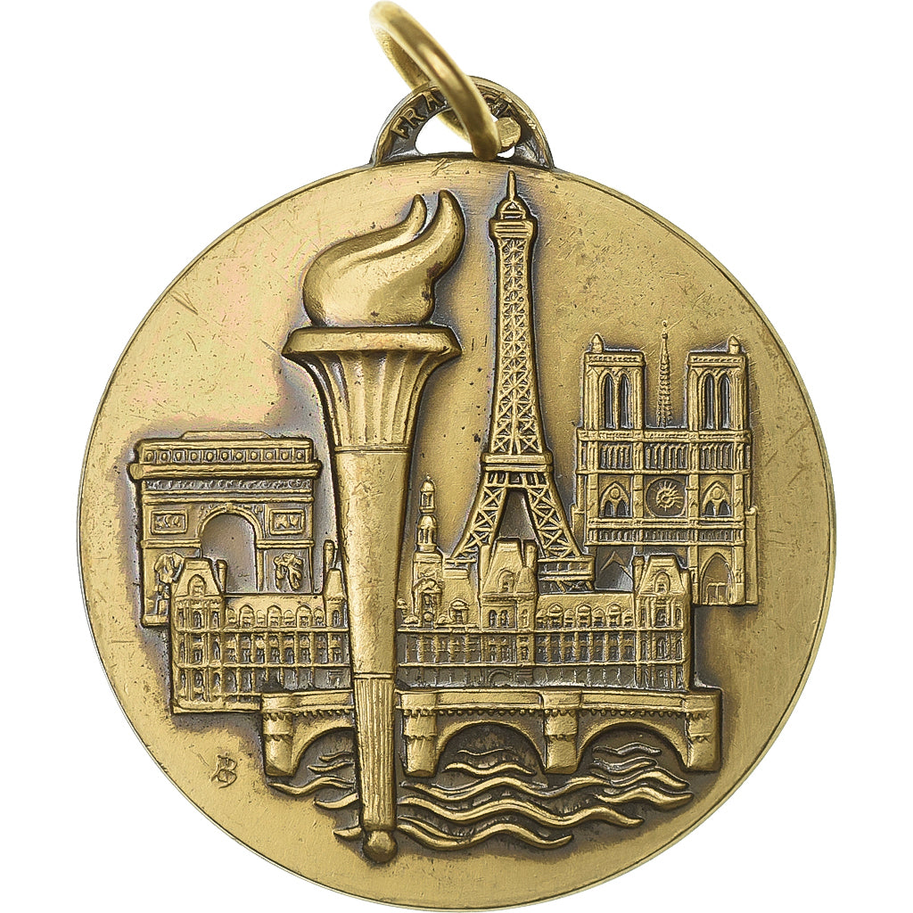 Francia, medaglia, La ville de Paris, Bronzo, SPL-