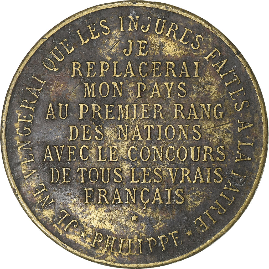 Frankreich, betaalpenning, Philippe duc d’Orléans, 1900, Messing, S+