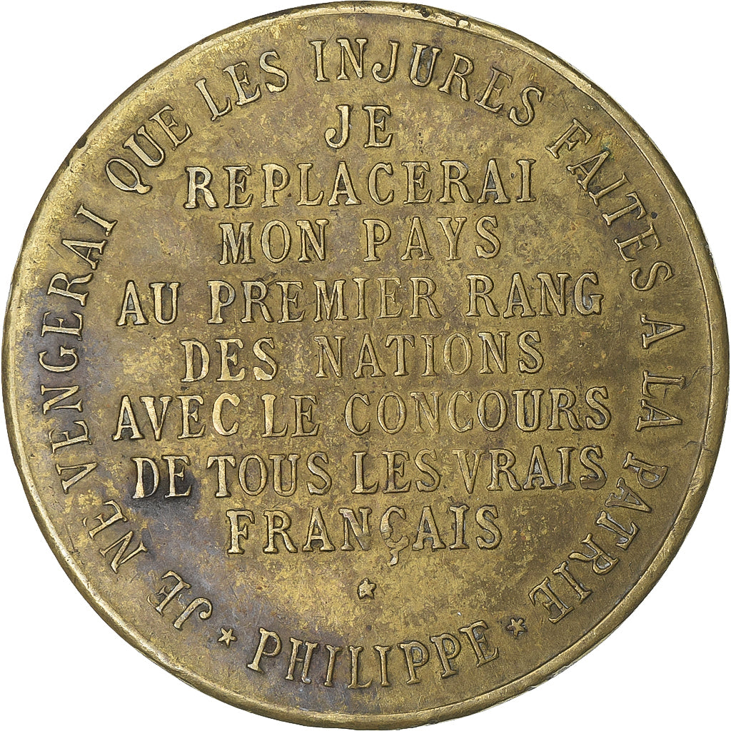 Frankreich, betaalpenning, Philippe duc d’Orléans, 1900, Messing, S+