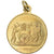 França, medalha, Concours de Pompes à Incendie, Saint-Mandé, 1876, Latão