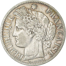 Coin, France, Cérès, 2 Francs, 1887, Paris, VF(30-35), Silver, KM:817.1