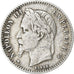 France, 50 Centimes, Napoléon III, 1867, Paris, Silver, VF(30-35), Gadoury:417