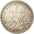 Francia, Franc, Semeuse, 1913, Paris, Argento, BB, KM:844.1