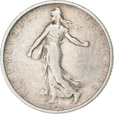 Coin, France, Semeuse, Franc, 1905, Paris, VF(30-35), Silver, KM:844.1