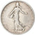 Moneta, Francia, Semeuse, Franc, 1905, Paris, MB+, Argento, KM:844.1