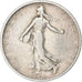 Moneta, Francia, Semeuse, Franc, 1905, Paris, MB+, Argento, KM:844.1