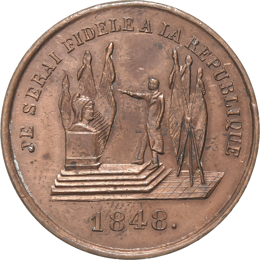 France, Medal, Louis Napoléon Bonaparte, Président de la République, 1848