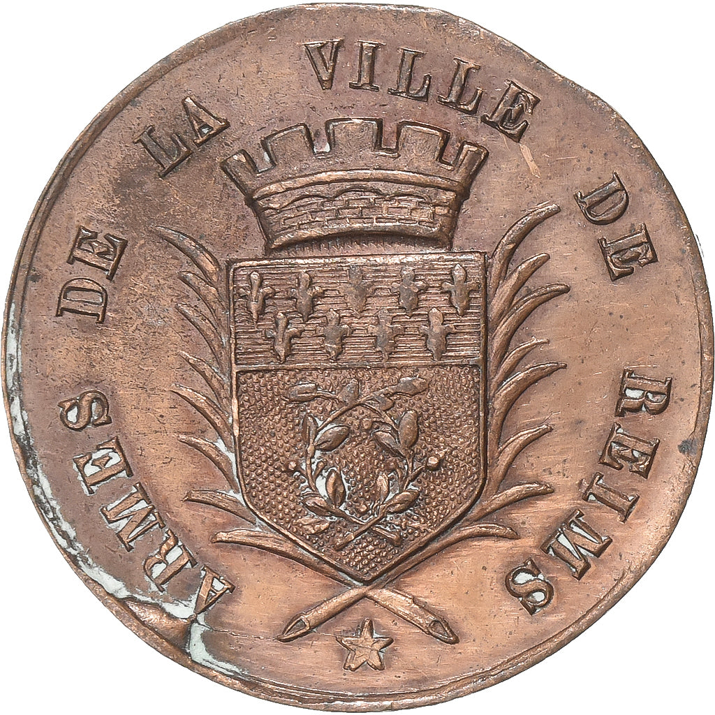Frankreich, Medaille, Cathédrale de Reims, Kupfer, Garnier, SS+