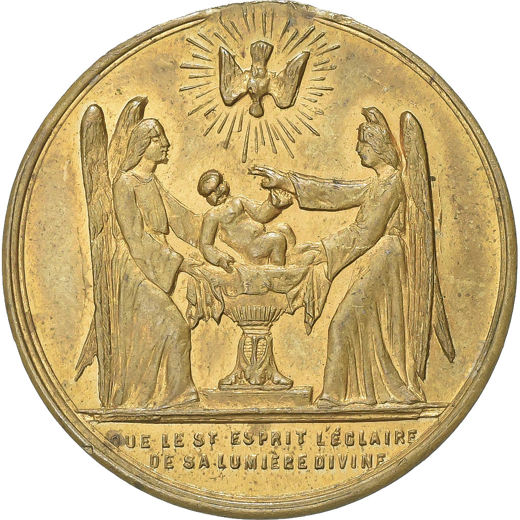 Frankreich, Medaille, Napoléon III, Baptème du Prince Impérial, 1856