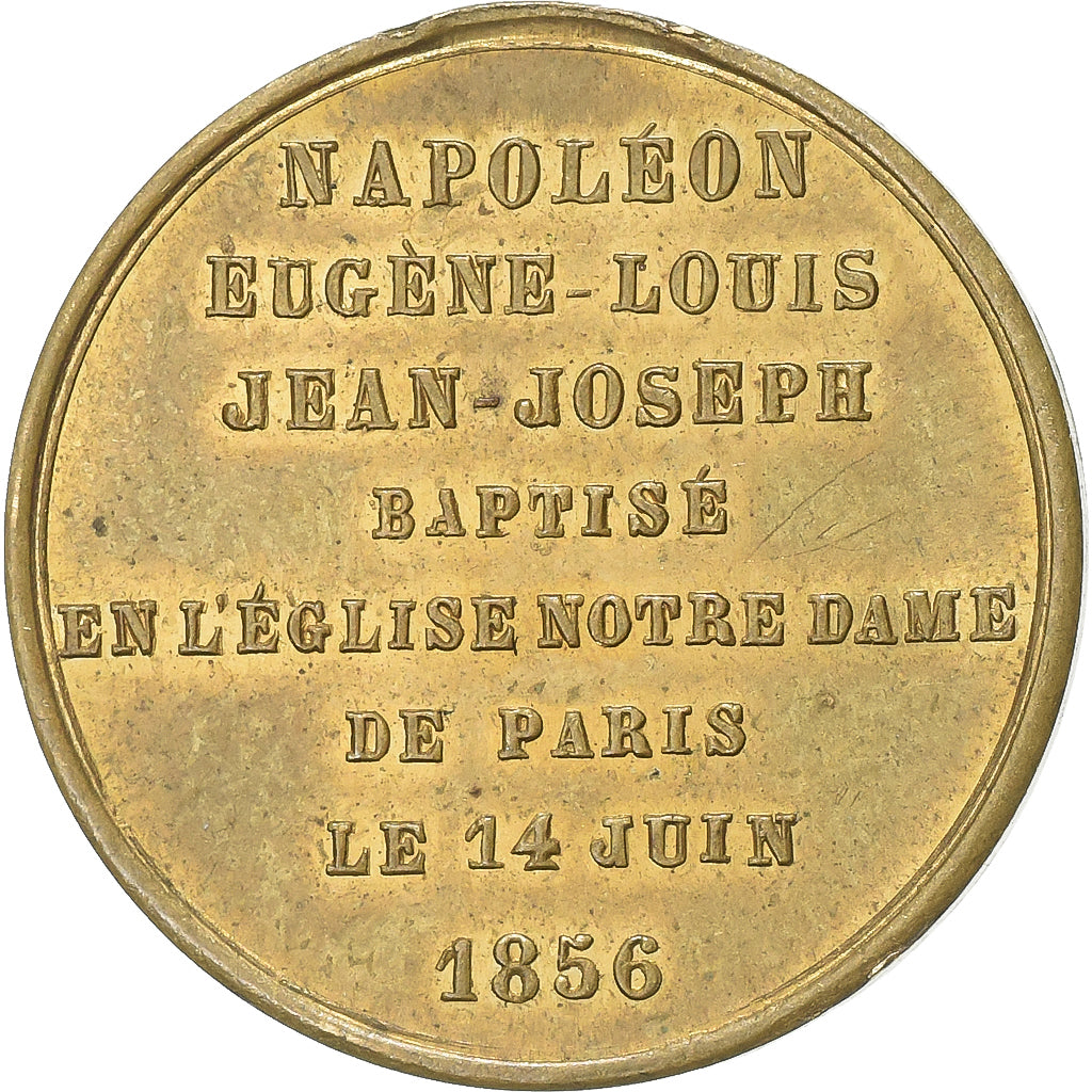 Frankreich, Medaille, Napoléon III, Baptème du Prince Impérial, 1856
