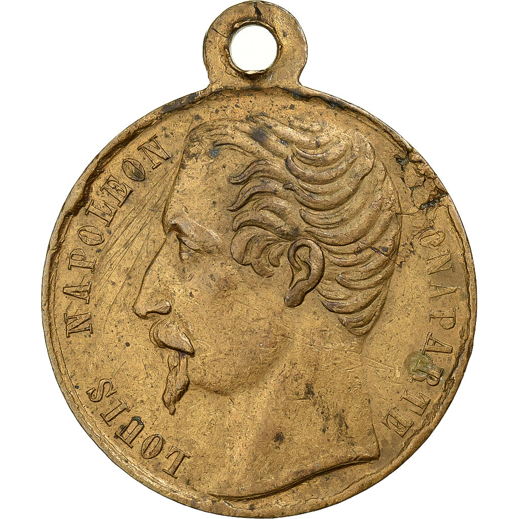 Frankreich, Medaille, Napoléon III, Rétablissement de l'Empire par le Suffrage