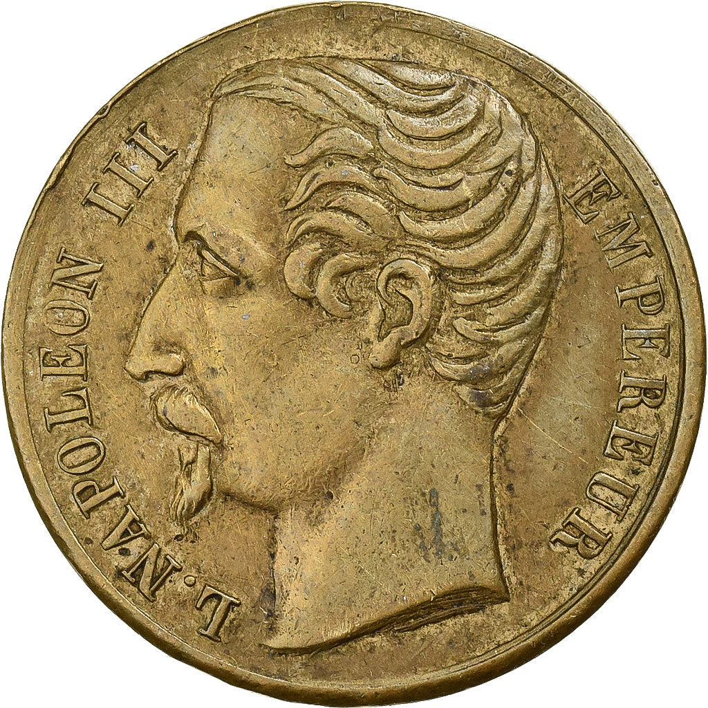 Francia, medalla, Napoléon III, Rétablissement de l'Empire par le Suffrage