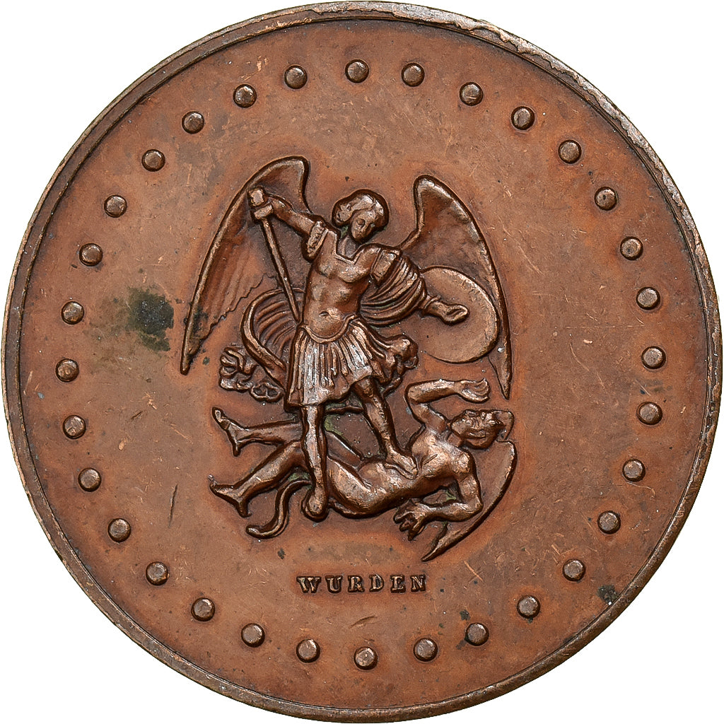 Belgium, Medal, Inauguration du Monument aux Soldats Morts, Bruxelles, 1880