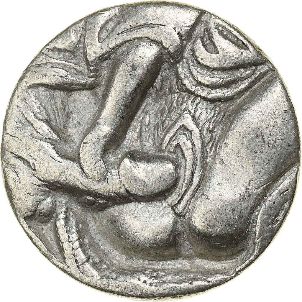 Frankrijk, Medaille, Médaille érotique reprenant un module de 5 francs, XIXth