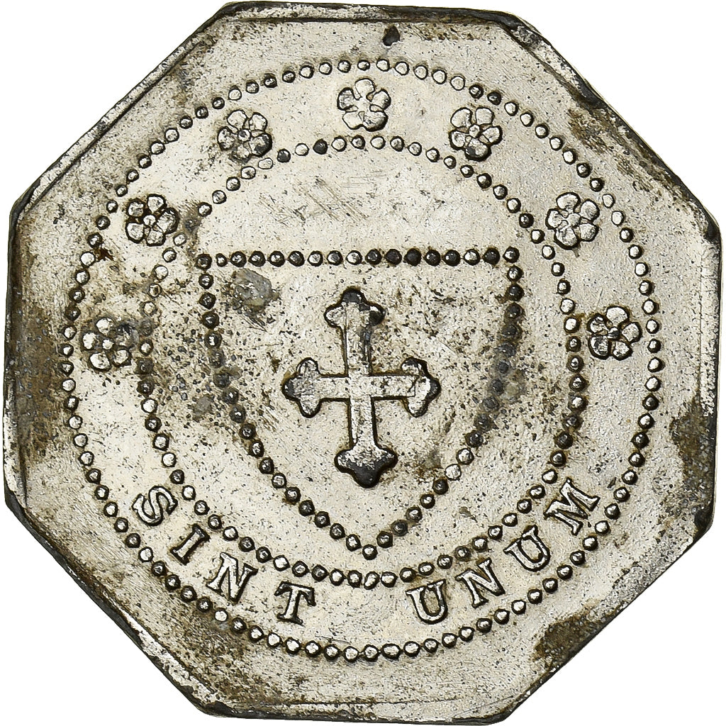 France, Jeton, Jeton de Présence, Sint Unum, Aluminium, TTB