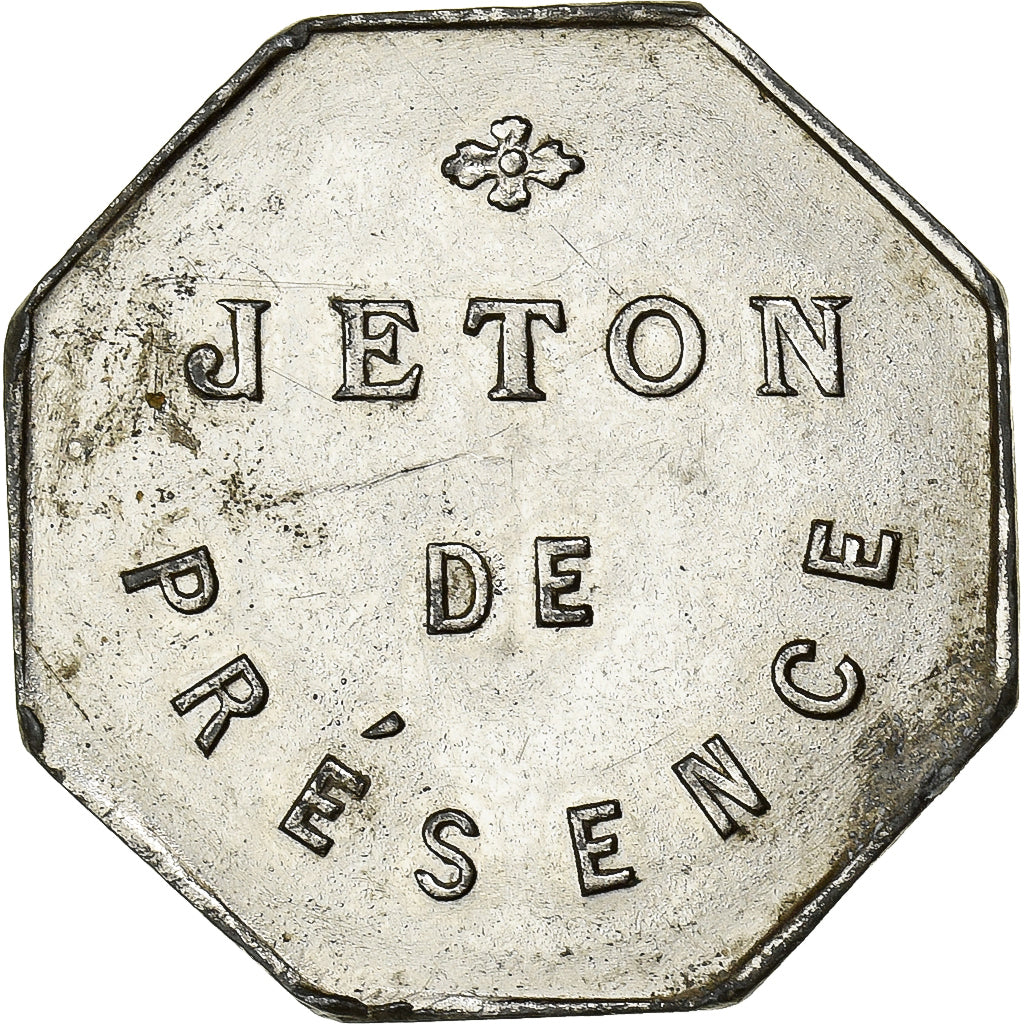 France, Jeton, Jeton de Présence, Sint Unum, Aluminium, TTB