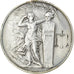 Francia, medalla, Union des Industries Chimiques, 1963, Bronce plateado, MBC+