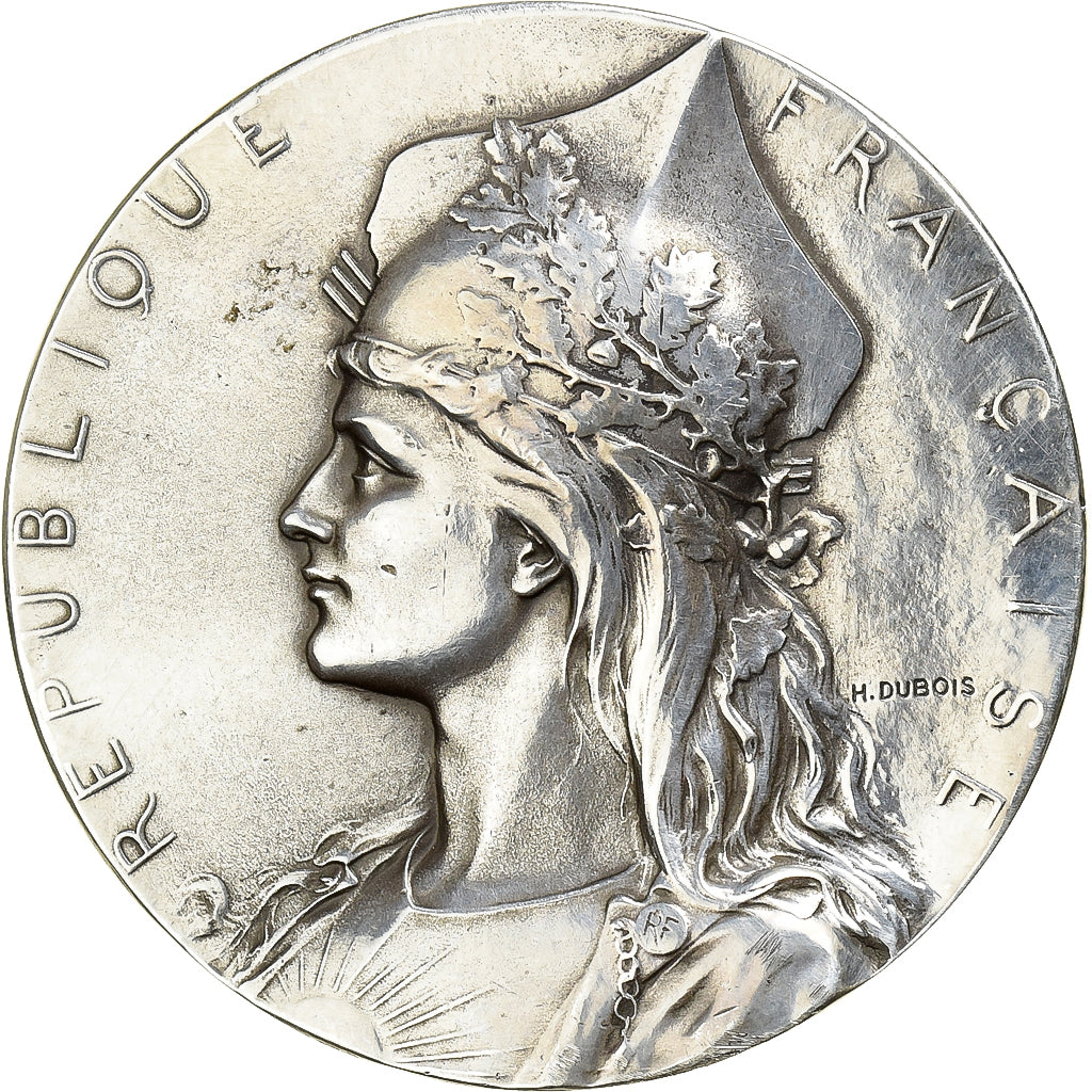 France, Médaille, Société d'Agriculture de Trévoux, Argent, TTB+, Dubois.H