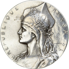 France, Médaille, Société d'Agriculture de Trévoux, Argent, TTB+, Dubois.H