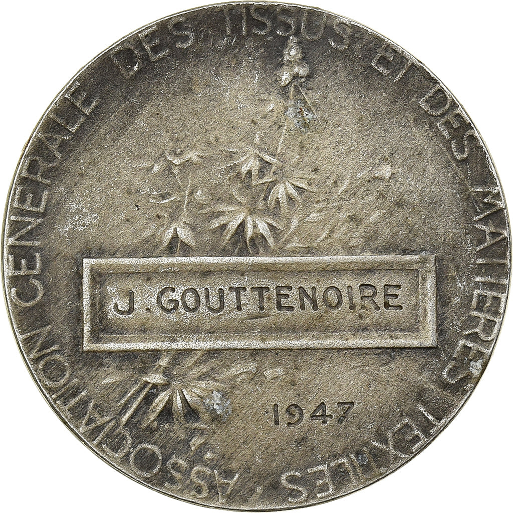 Frankreich, Medaille, Association Générale des tissus et des matières
