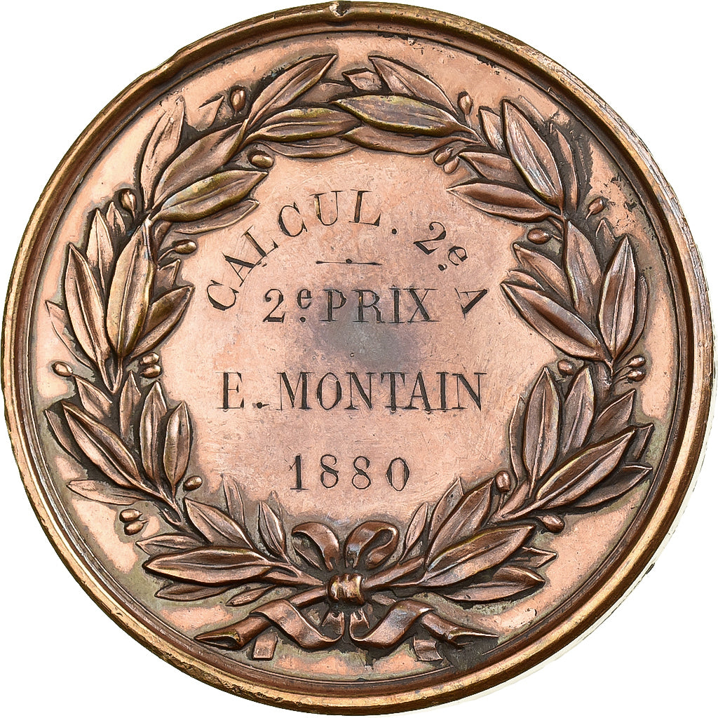 Frankreich, Medaille, Société d'Enseignement Professionnel du Rhône, 1880