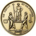France, Medal, Napoléon Ier, Le Sénat, Le Peuple, Gilt Bronze, Denon